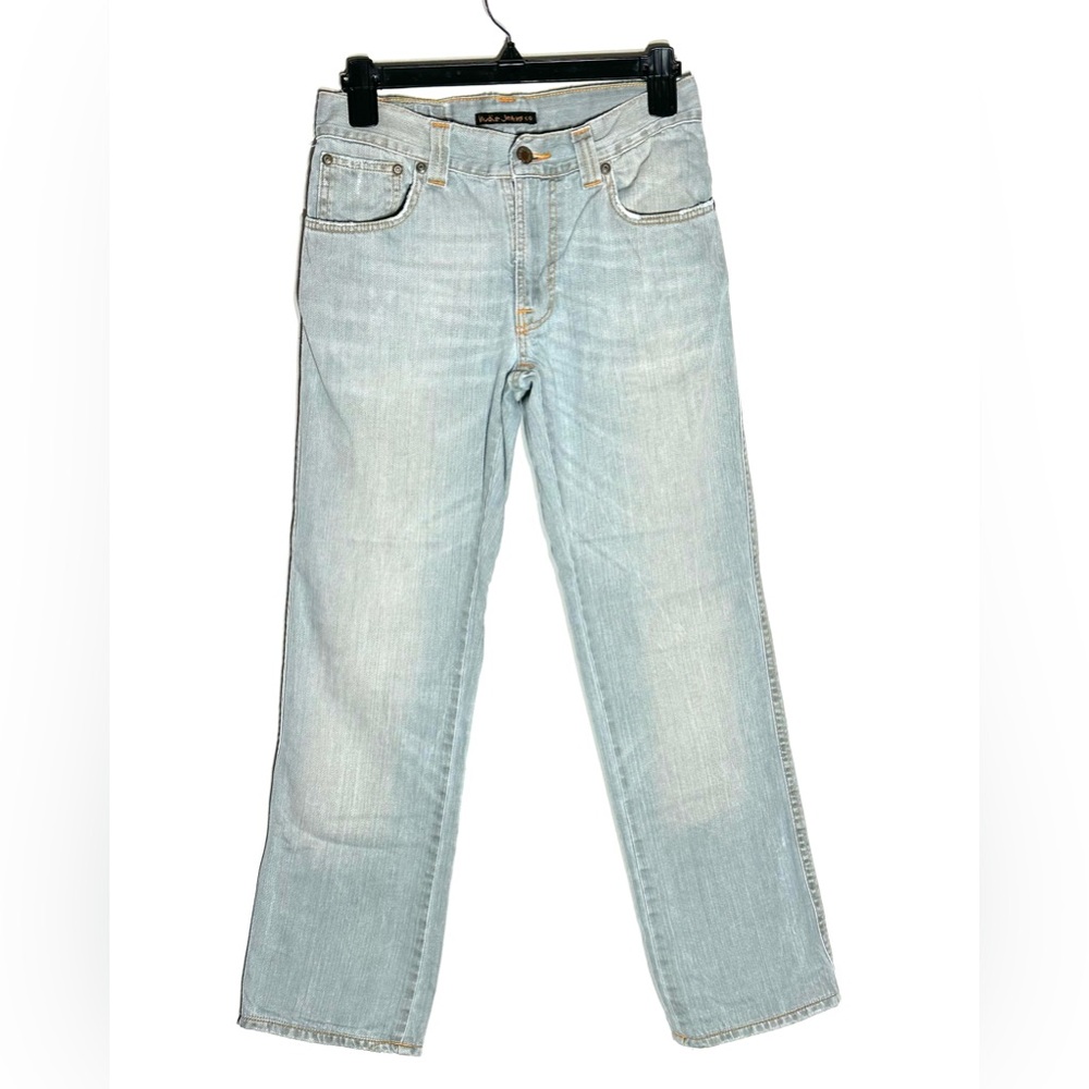Nudie Jean Co. Slim Jim Iron Grey Jeans